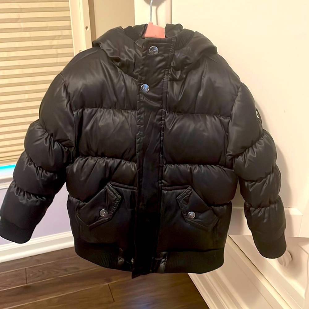 Appaman black winter coat size 4T